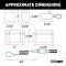 CURT Soft-Trac 1 Breakaway Kit with Rechargeable Battery CURT Soft-Trac 1 breakaway kit with 12-volt rechargeable battery and components