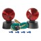 CURT magnetic tow lights with 20-foot wiring, non-scratch base and universal compatibility