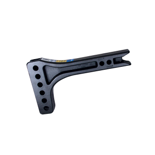 REESE Adjustable Hitch Bar with Black Powder Coat Finish REESE black hitch bar with adjustable features for safe towing