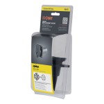 CURT electrical 7-way RV blade connector with black plastic and cover