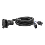 CURT 5th Wheel Gooseneck Extension Harness with 7-way RV Blade CURT extension harness for 5th wheel/gooseneck trailers, 7-way RV blade, designed for Dodge trucks