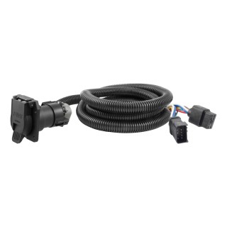 CURT 5th Wheel Gooseneck Extension Harness with 7-way RV Blade CURT extension harness for 5th wheel/gooseneck trailers, 7-way RV blade, designed for Dodge trucks