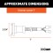 CURT 5th Wheel Gooseneck Extension Harness with 7-way RV Blade CURT extension harness for 5th wheel/gooseneck trailers, 7-way RV blade, designed for Dodge trucks
