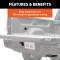 CURT 5th Wheel Gooseneck Extension Harness with 7-way RV Blade CURT extension harness for 5th wheel/gooseneck trailers, 7-way RV blade, designed for Dodge trucks