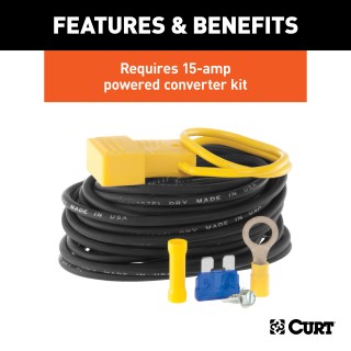 CURT Multi-Function Electrical Converter with Advanced SMT CURT multi-function electrical converter for trailer wiring with potted enclosure and SMT circuitry.