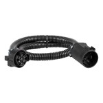 CURT USCAR Extension Harness for Echo Brake Controller Installation CURT USCAR 24-inch extension harness for flexible brake controller installation with protective slit loom.
