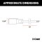 CURT Cold-Weather Replacement 7-Way RV Blade Harness - 10 Feet CURT cold-weather replacement 7-way RV blade harness with flexible casing for sub-zero temperatures, 10 feet long