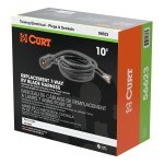 CURT 7-Way RV Blade Replacement Harness with 10' Cable CURT 7-way RV blade replacement harness with 10-foot cable for trailers