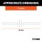 CURT 16-Gauge 4-Way Bonded Trailer Wiring Spool CURT color-coded 16-gauge 4-way bonded trailer wiring spool