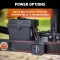 Tire Linc Auto TPMS by CURT - Real-Time Tire Monitoring System Tire Linc Auto TPMS system showing sensors and smartphone with app monitoring tire pressure and temperature