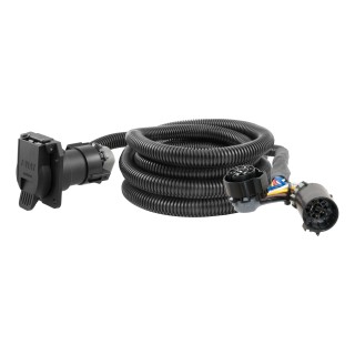 CURT 5th Wheel Gooseneck Extension Harness with 7-Way RV Blade CURT extension harness for 5th wheel or gooseneck trailers with 7-way RV blade