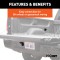 CURT 5th Wheel Gooseneck Extension Harness with 7-Way RV Blade CURT extension harness for 5th wheel or gooseneck trailers with 7-way RV blade