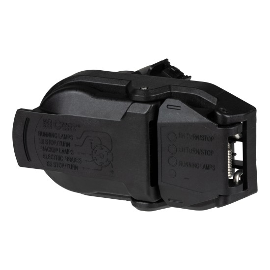 CURT electrical connectors with USCAR socket, 4-way and 7-way options