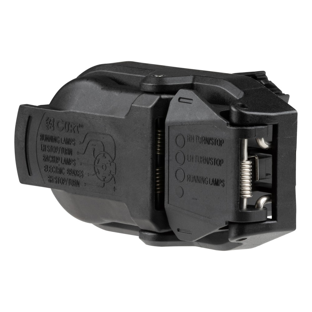 CURT electrical connectors with USCAR socket, 4-way and 7-way options