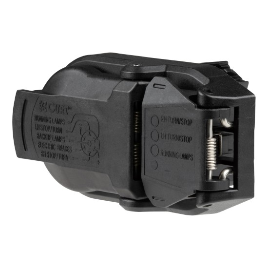 CURT Electrical Connectors for Trailers with USCAR Socket CURT electrical connectors with USCAR socket, 4-way and 7-way options