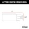 CURT Electrical Adapter for 7-Way Round to 4-Way Flat Plug CURT adapter connecting 7-way round socket to 4-way flat trailer plug