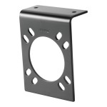 CURT 7-Way RV Blade Connector Brackets for Secure Wiring CURT electrical connector brackets for mounting 7-way RV blade sockets securely.
