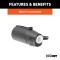 CURT 7-Way Round RV Blade Trailer Connector - Reliable Plug CURT 7-way RV blade trailer connector, male-end plug for reliable trailer-side connection