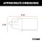 CURT 7-Way RV Blade Connector for Trailer Wiring CURT heavy-duty 7-way RV blade connector for trailer wiring featuring a rust-free black plastic construction.