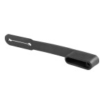 CURT 4-Way Flat Trailer Connector Dust Cover CURT durable 4-way flat trailer connector dust cover with attachment loop