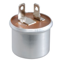 CURT Turn Signal Flasher 12-Volt 2-Terminal for 1-4 Lamps or 2-8 Hazards 58310