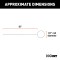 CURT Fish Wire Tool for Easy Trailer Hitch Installation CURT fish wire tool, 18-inch spring steel, for installing trailer hitch on hollow vehicle frames.