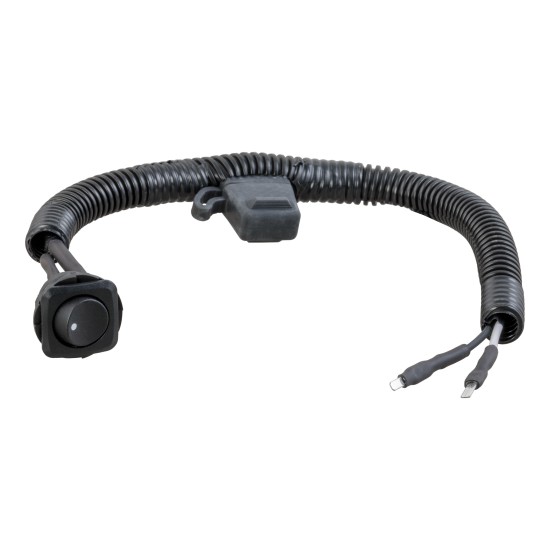 Short-lead mini fuse bypass switch for flat towing with vehicle-specific application.