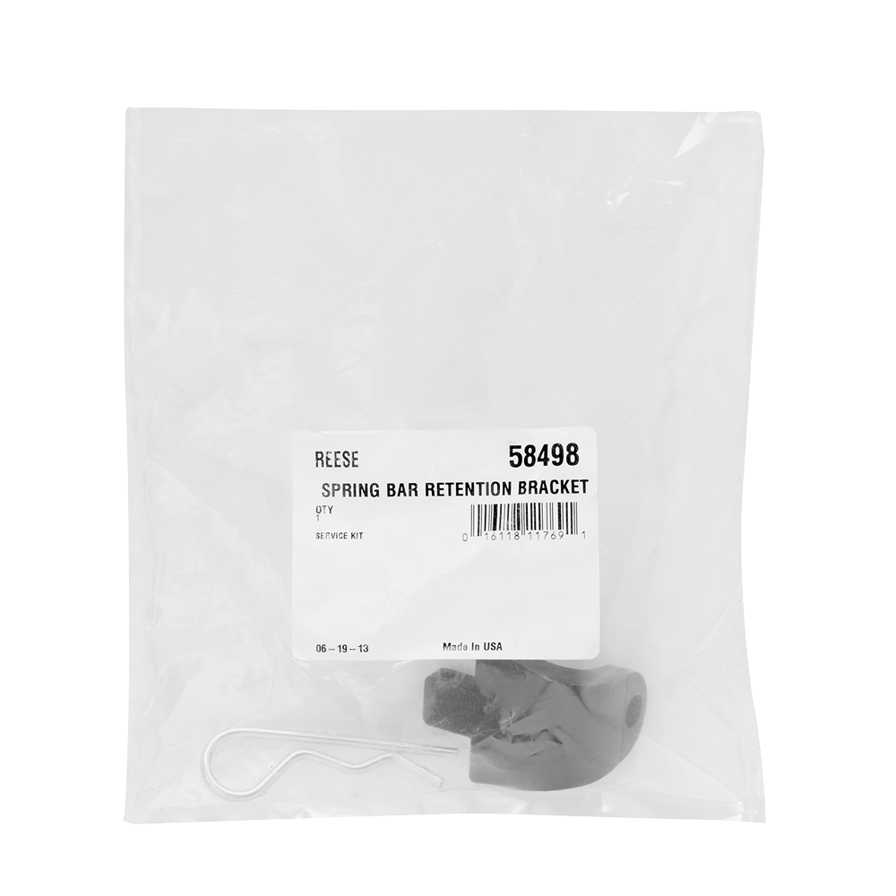Spring Bar Retention Bracket Kit with Lynch Pin for Distribution Replacement Spring Bar Retention Bracket Kit with Lynch Pin for lightweight distribution kit