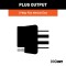 CURT 5-Way Flat Trailer Connector with 60-Inch Wire CURT 5-way flat connector for trailer wiring with durable rubber and 60-inch color-coded wire