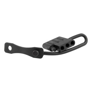 CURT Durable 4-Way Flat Electrical Connector Plug Cover CURT electrical plug cover for 4-way flat connector, durable rubber