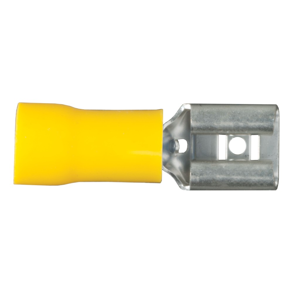 CURT Quick Connectors for 12-10 Gauge Wires - 100 Pieces CURT quick connectors, vinyl-insulated for 12-10 gauge wires, 100 pieces package