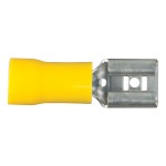 CURT Quick Connectors for 12-10 Gauge Wires - 100 Pieces CURT quick connectors, vinyl-insulated for 12-10 gauge wires, 100 pieces package