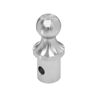 Replacement Remov-A-Ball hitch ball, high strength, zinc plated, rated 30,000 lbs