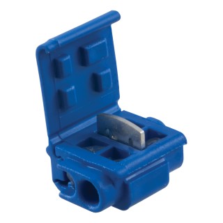 CURT Snap Locks for Secure Trailer Wire Connections CURT snap locks quick-splice connectors with aluminum blade and gel sealant for 18-14 gauge wire.