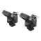 CURT OEM Puck System Gooseneck Safety Chain Anchors CURT gooseneck safety chain anchors for Ram pickups with puck system.