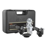 CURT OEM Puck System Gooseneck Ball and Safety Chain Kit CURT OEM puck gooseneck ball and safety chain kit for Ram trucks, designed for 30K towing.