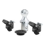 CURT OEM Puck System Gooseneck Ball and Safety Chain Kit CURT OEM puck gooseneck ball and safety chain kit for Ram trucks, designed for 30K towing.