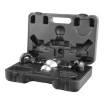 CURT OEM Puck System Gooseneck Ball and Safety Chain Kit CURT OEM puck gooseneck ball and safety chain kit for Ram trucks, designed for 30K towing.