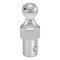 CURT OEM Puck System Gooseneck Ball for Various Pickup Trucks CURT OEM puck system gooseneck ball with chrome finish, compatible with certain pickups.