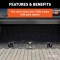 CURT 38K gooseneck ball and safety chain anchors for puck system equipped trucks