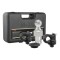 CURT 30K Gooseneck Puck System Kit for Chevrolet, Ford, GMC, Nissan CURT 30K gooseneck puck system kit with ball, anchors, cover, and storage case for select truck models.