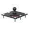 CURT Fixed Ball Gooseneck Hitch for Reliable Towing CURT gooseneck hitch with a fixed 2-5/16 inch ball on truck bed