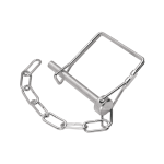 Replacement 1/4 Inch Snapper Pin with Lanyard Chain 1/4 inch snapper pin for pintle hooks with lanyard chain attached