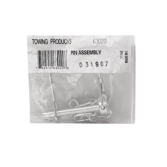 Replacement 1/4 Inch Snapper Pin with Lanyard Chain 1/4 inch snapper pin for pintle hooks with lanyard chain attached