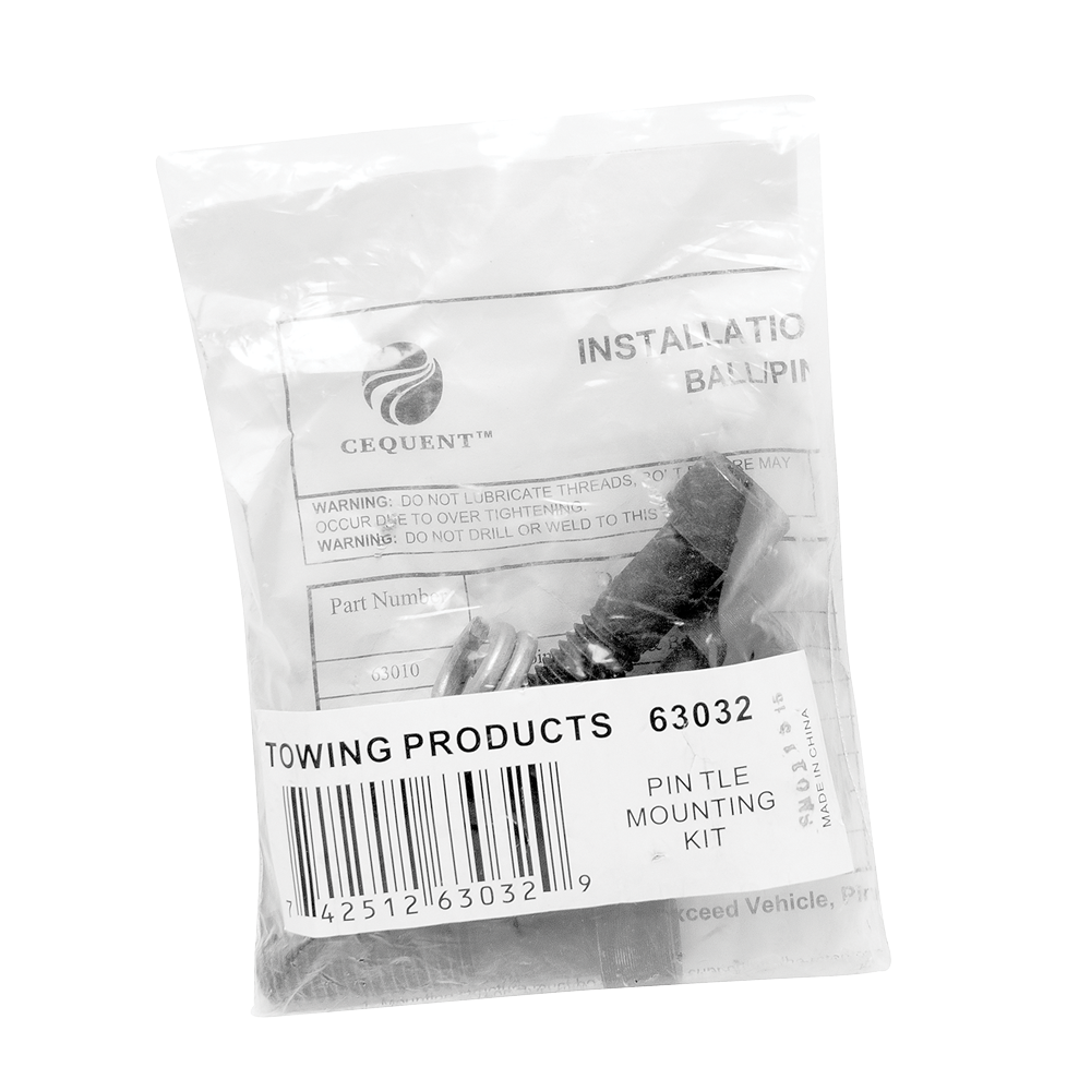 Draw-Tite Pintle Hook Mounting Plate Hardware Kit Draw-Tite pintle hook mounting plate hardware kit with bolts, nuts, and washers
