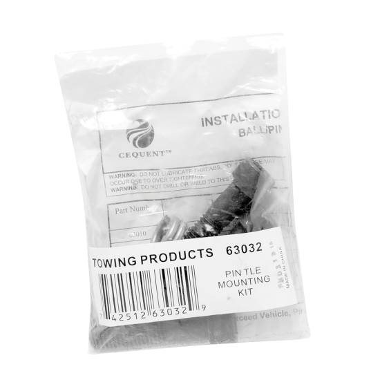 Draw-Tite Pintle Hook Mounting Plate Hardware Kit Draw-Tite pintle hook mounting plate hardware kit with bolts, nuts, and washers