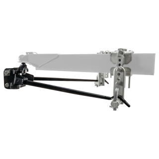 Dual Cam II Sway Control System ensuring trailer stays aligned behind tow vehicle