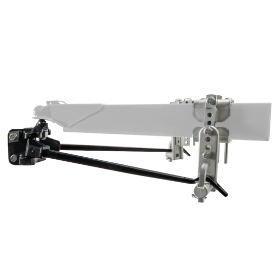 Dual Cam II Sway Control System for Enhanced Towing Safety Dual Cam II sway control system installed on a trailer for optimal towing