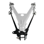 Dual Cam II Sway Control System for Enhanced Towing Safety Dual Cam II sway control system installed on a trailer for optimal towing