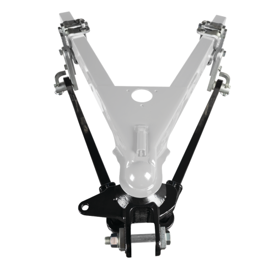 Dual Cam II Sway Control System for Enhanced Towing Safety Dual Cam II sway control system installed on a trailer for optimal towing